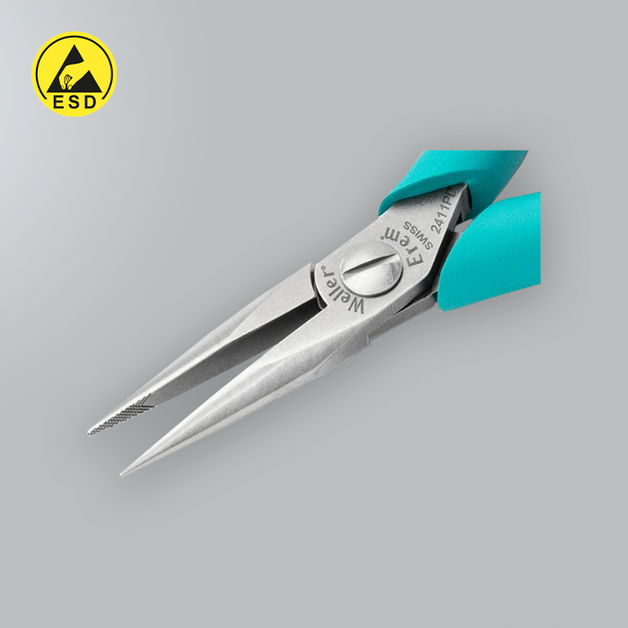 Erem 2411PD MagicSense Needle Nose Pliers - Serrated ESD (E-2411PD) Erem 2411PD MagicSense Needle Nose Pliers - Serrated ESD (E-2411PD)